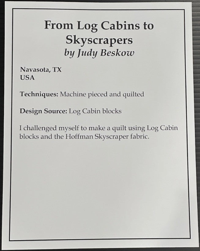 From Log Cabins to Skyscrapers