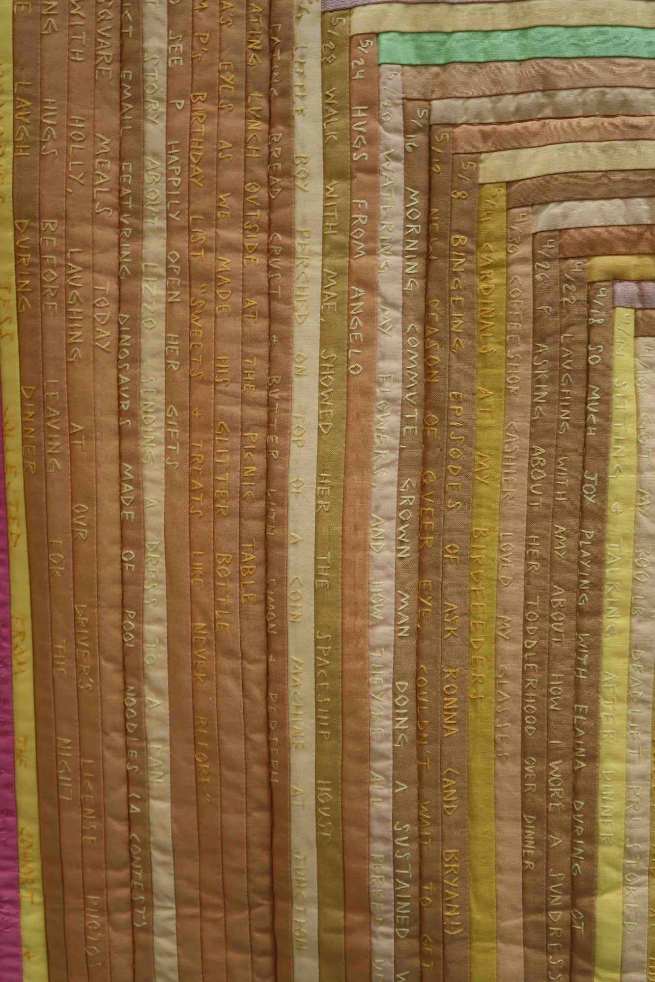 Jordan Year (Quilt of Golden Delights)