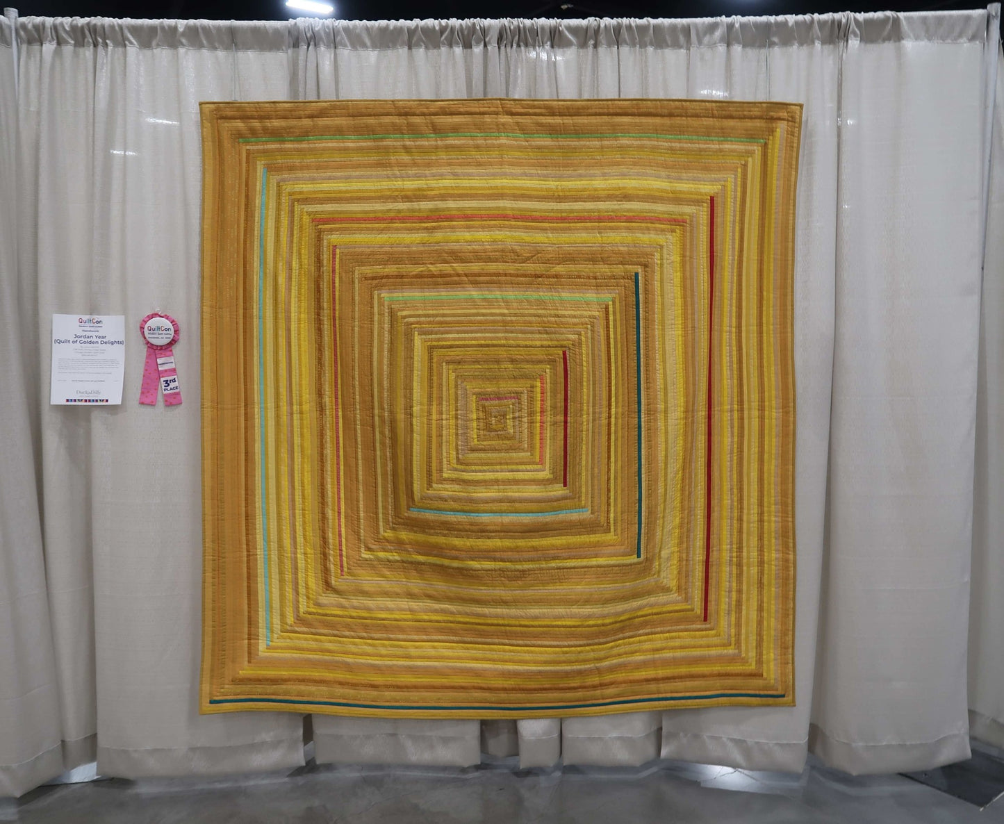 Jordan Year (Quilt of Golden Delights)