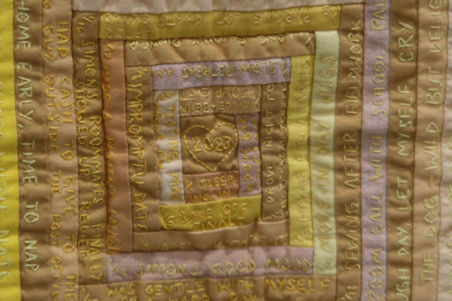 Jordan Year (Quilt of Golden Delights)