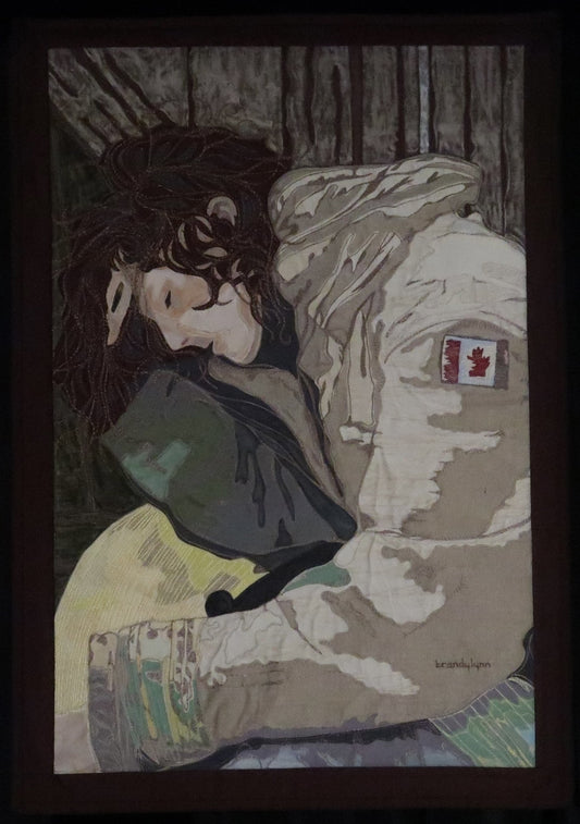After the Fire - Self Portrait