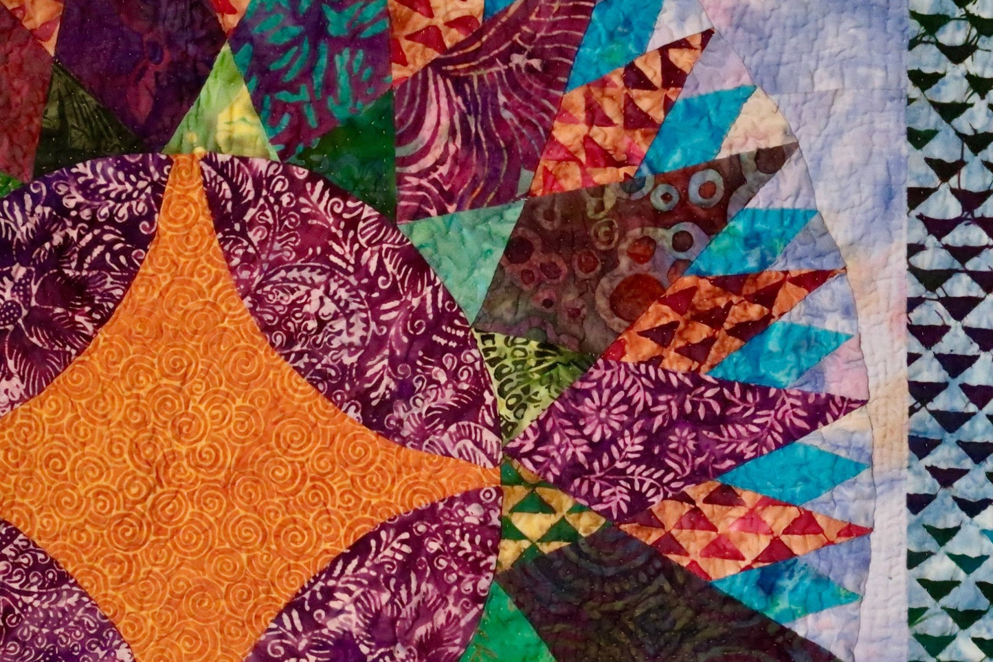Batik Sunflowers