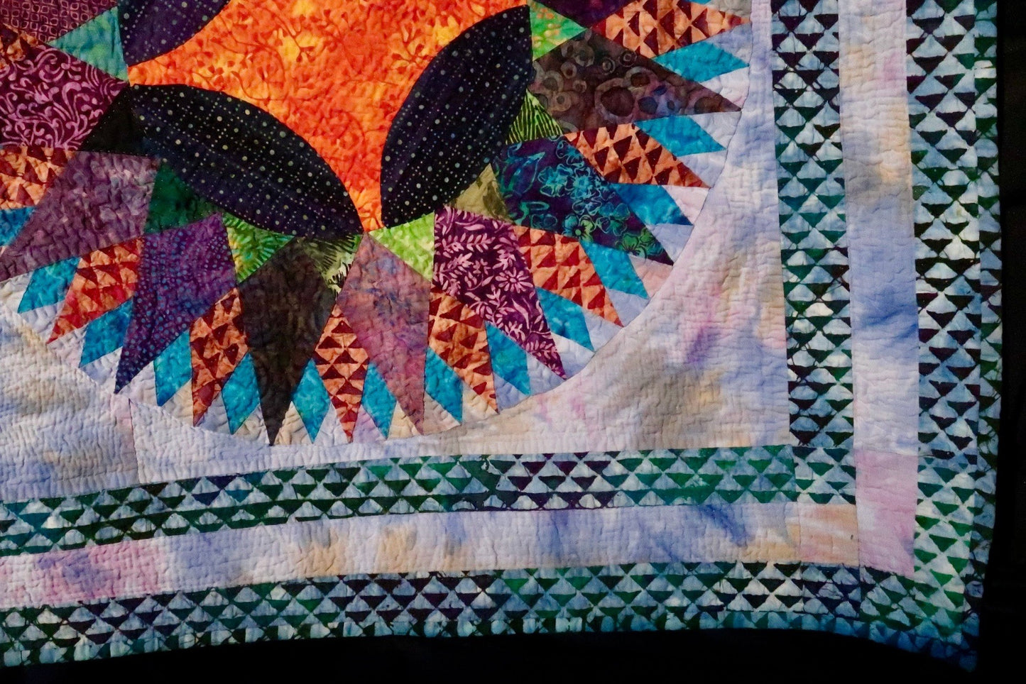 Batik Sunflowers