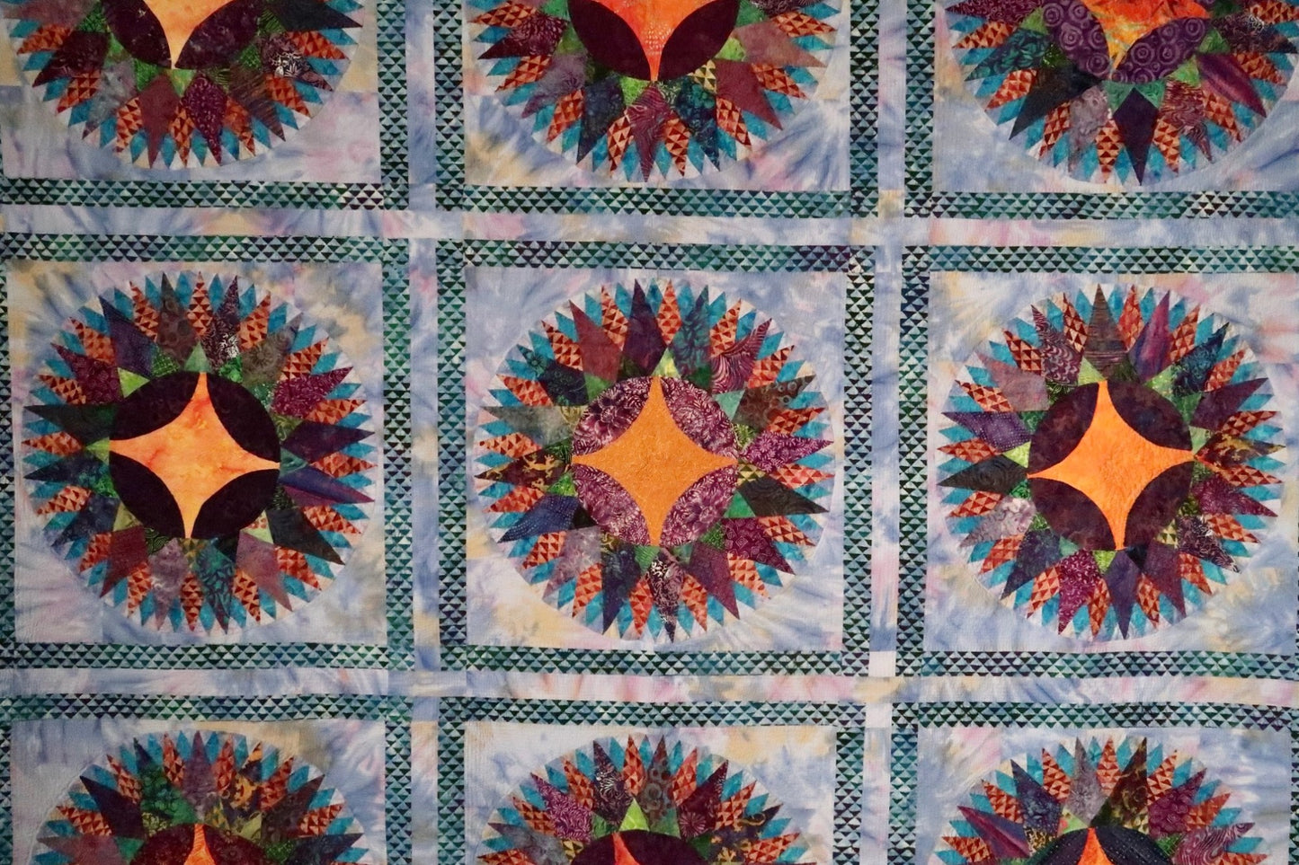 Batik Sunflowers