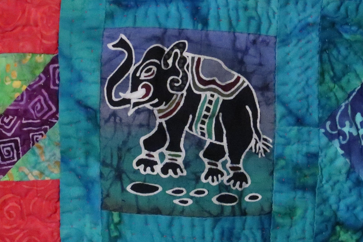 Batik Triple Tulips