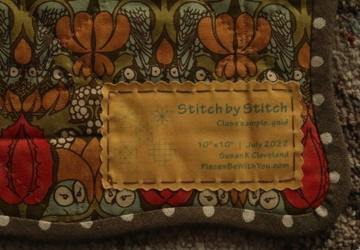 Stitch by Stitch - Gold