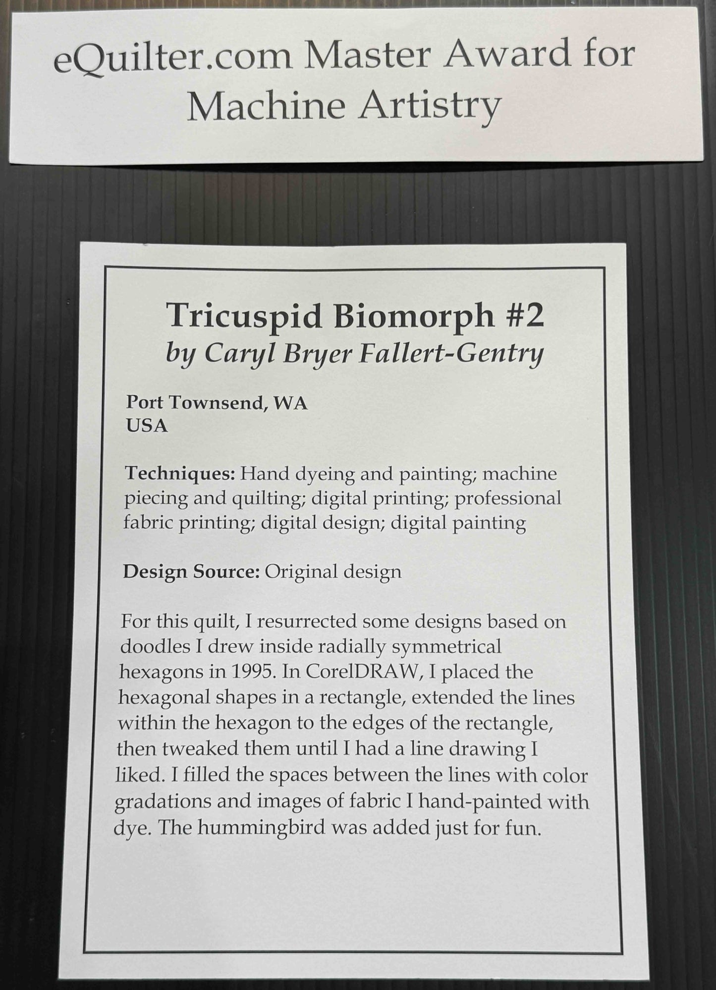 Tricuspid Biomorph #2