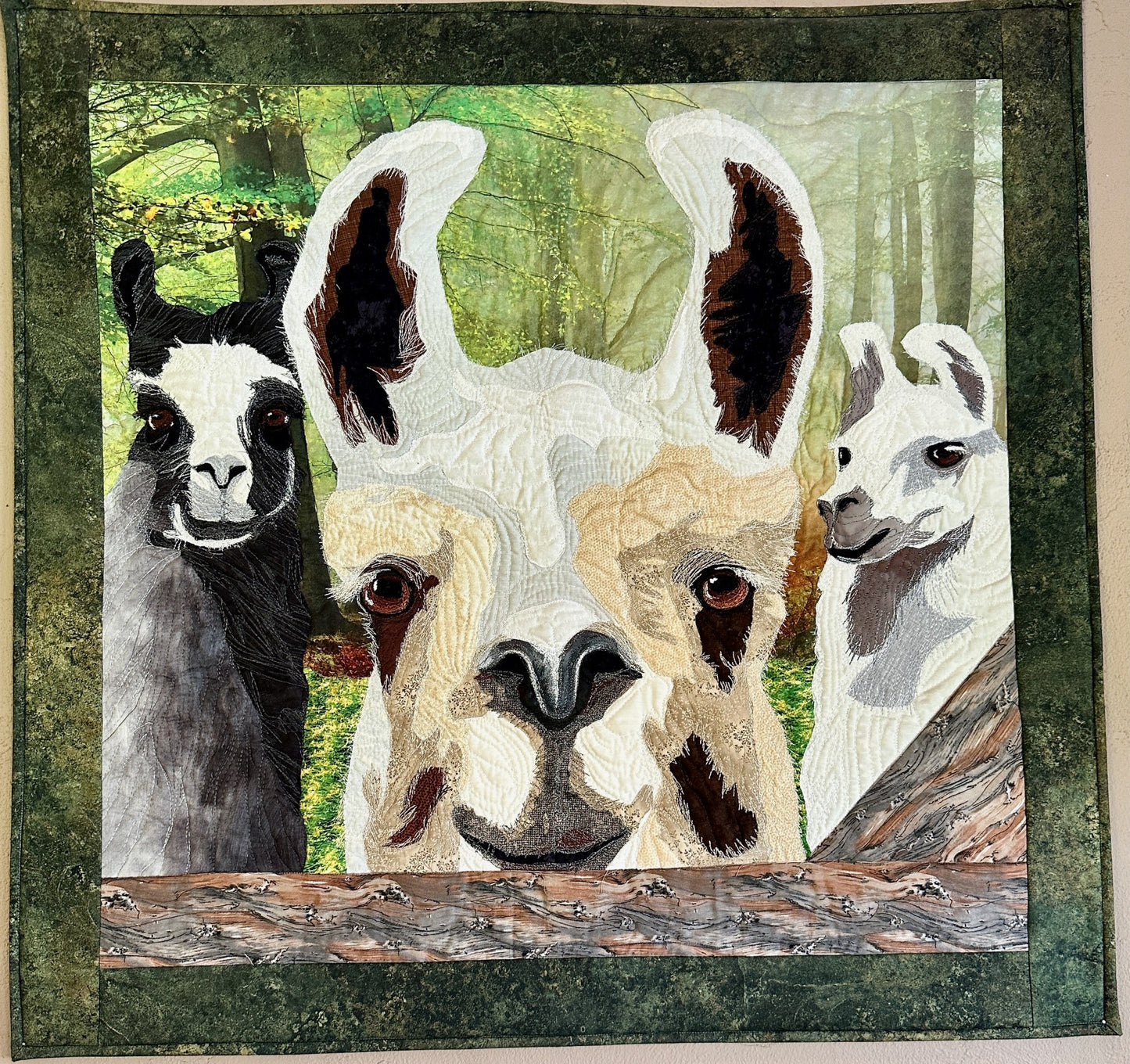 Alpacas Hanging Around by Becky Ault