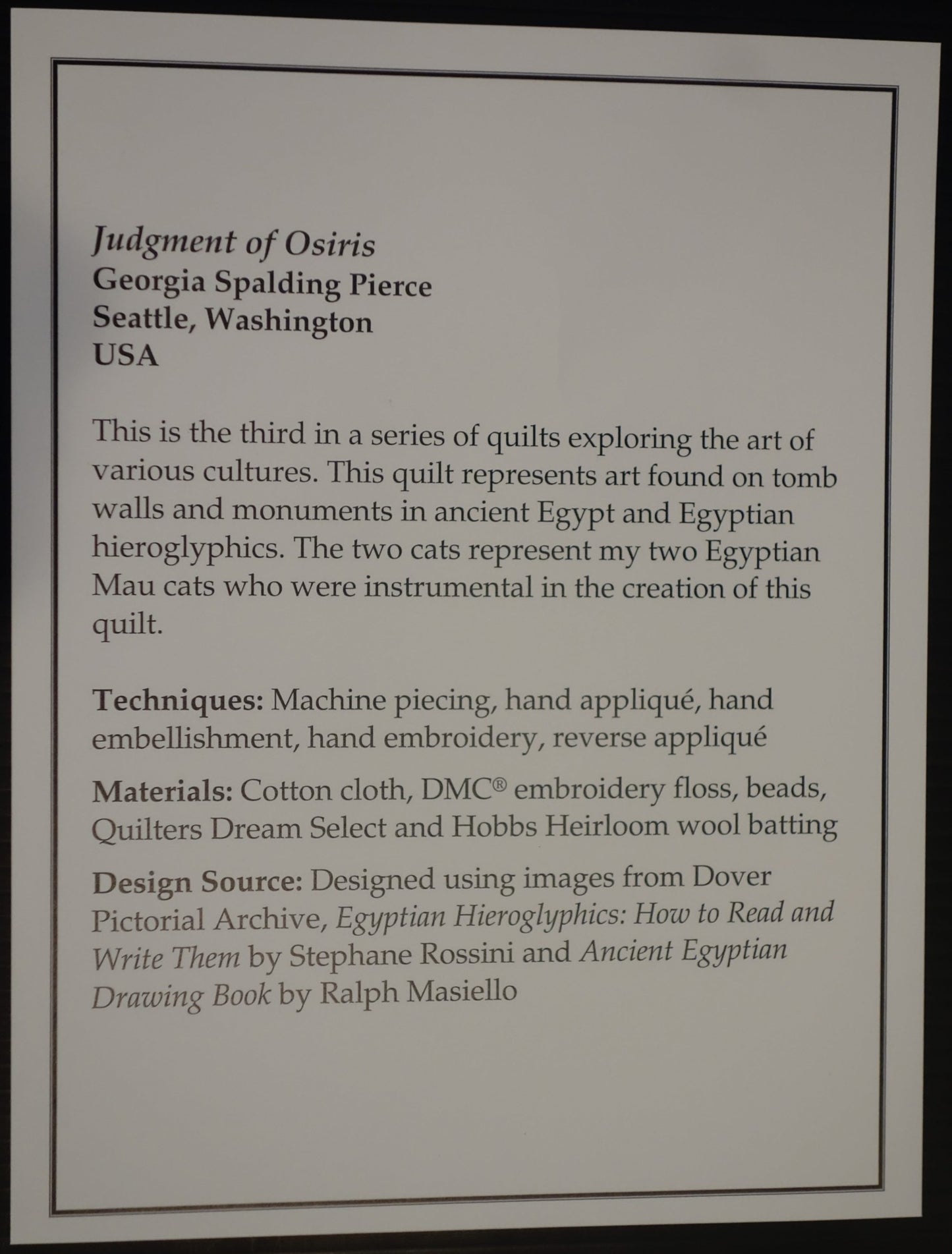 Judgment of Osiris
