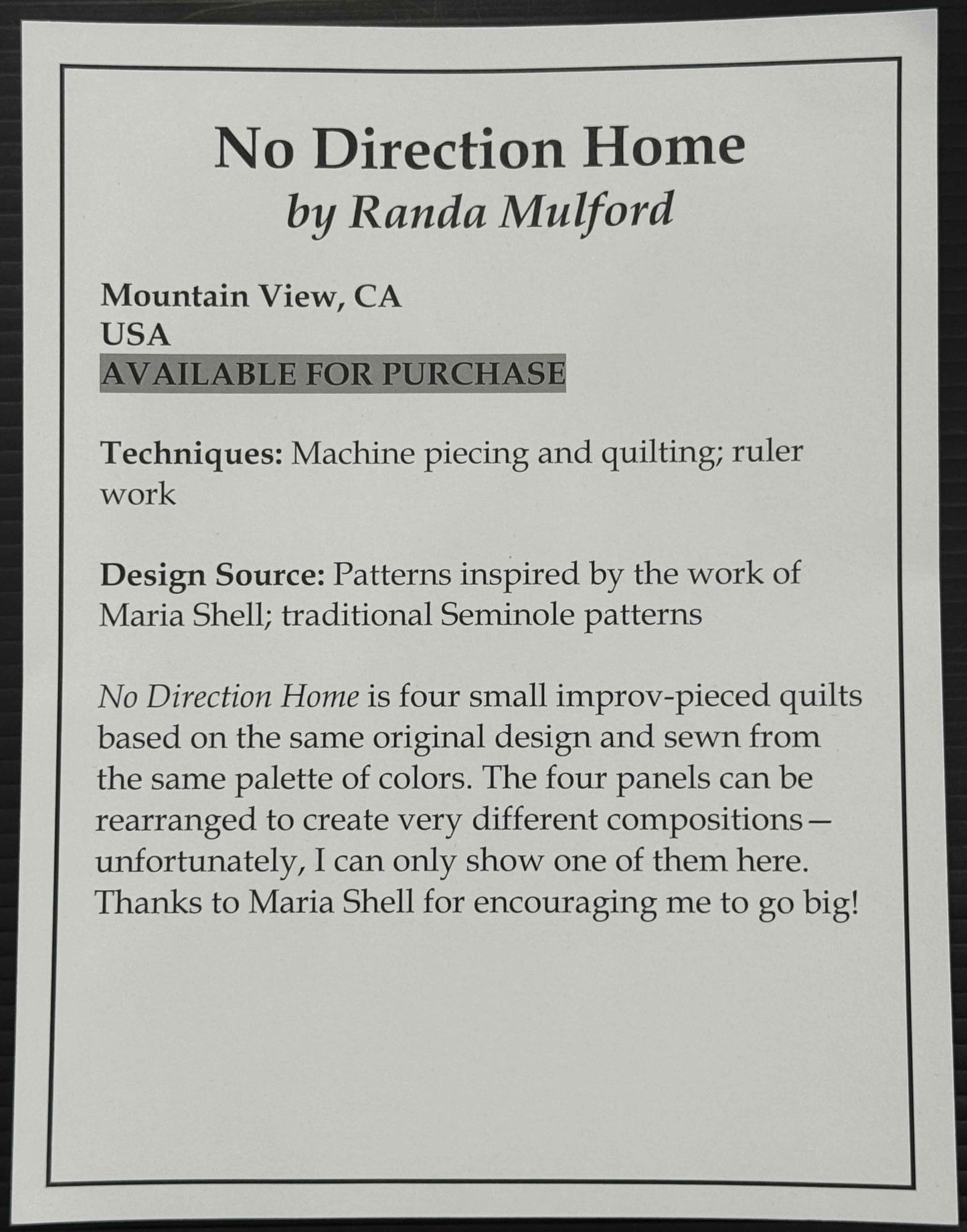 No Direction Home