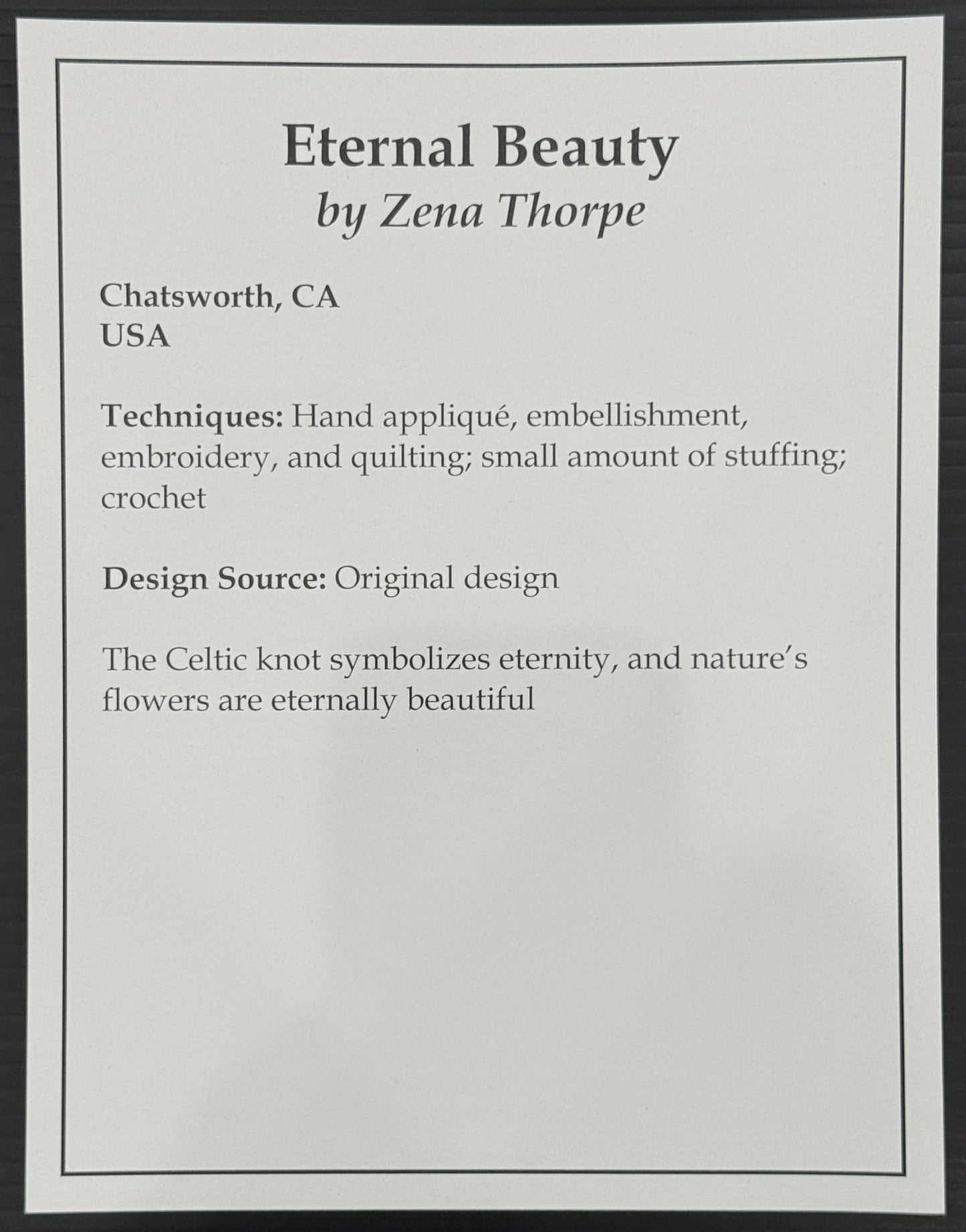 Eternal Beauty