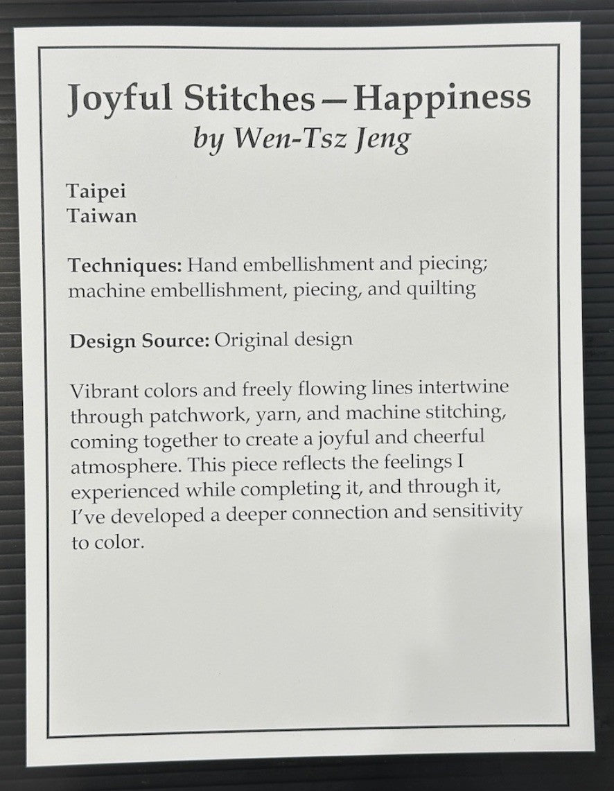 Joyful Stitches - Happiness
