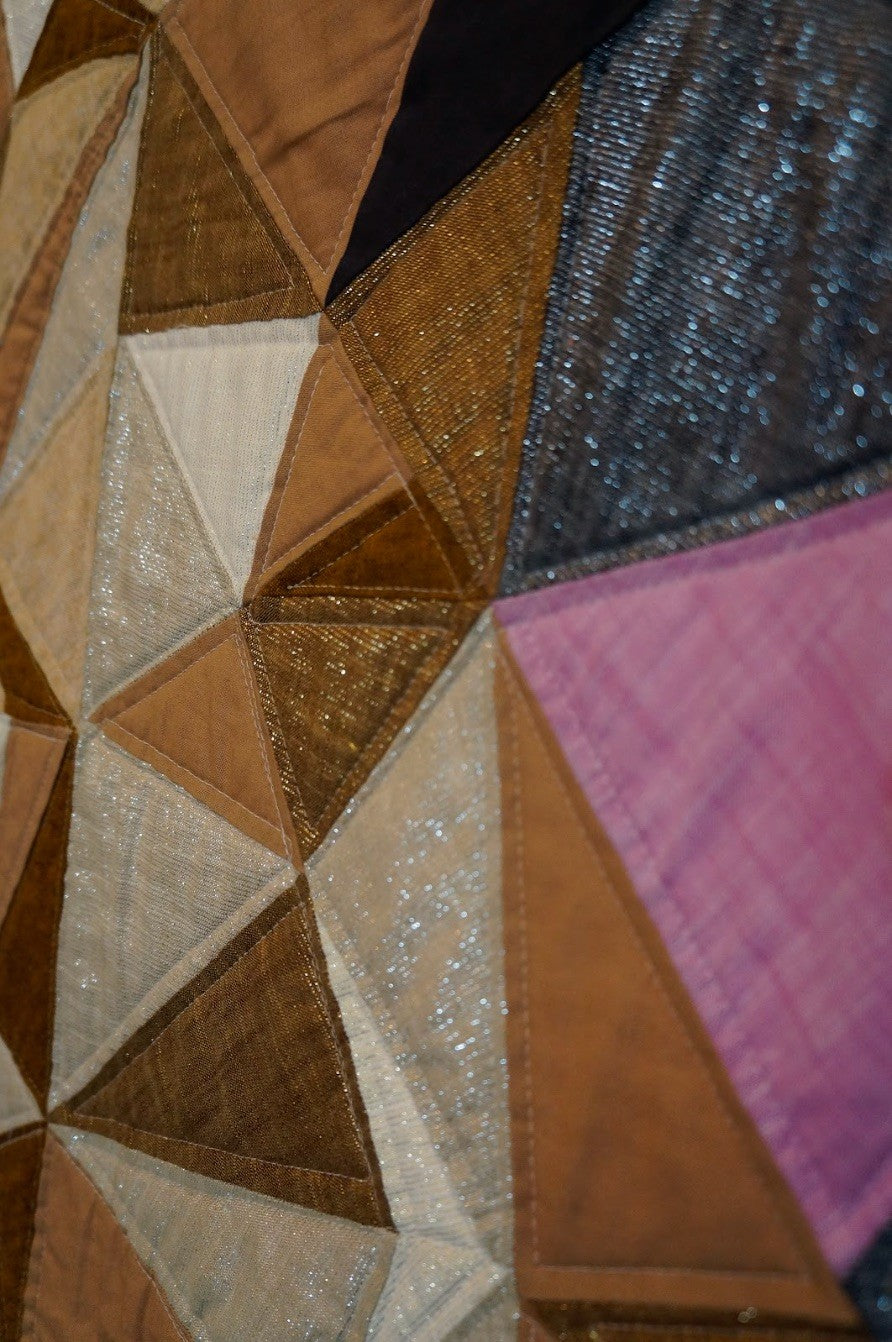 The Jungle Abstractions: The Lion Quilt