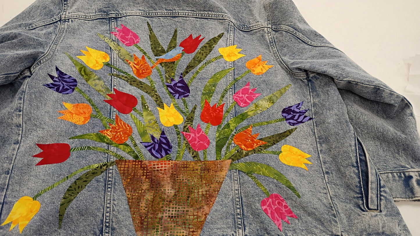 Appliqued Jacket