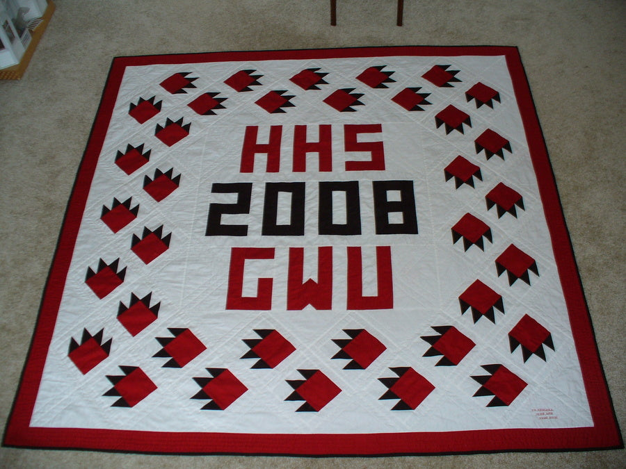 Chelsea's Graduation Quilt