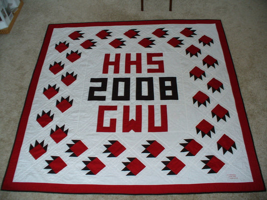 Chelsea's Graduation Quilt