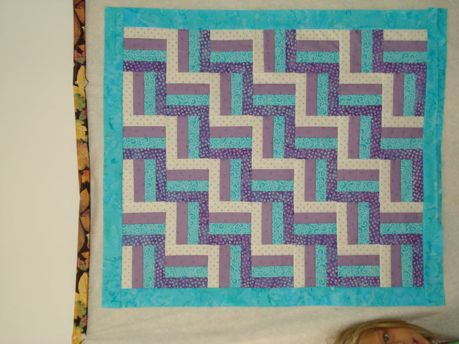 Aqua & Purple