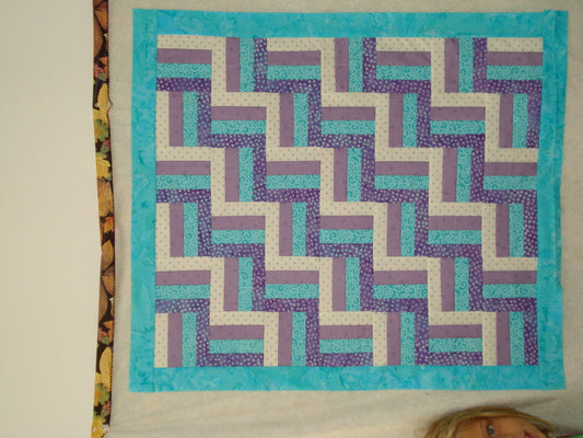 Aqua & Purple