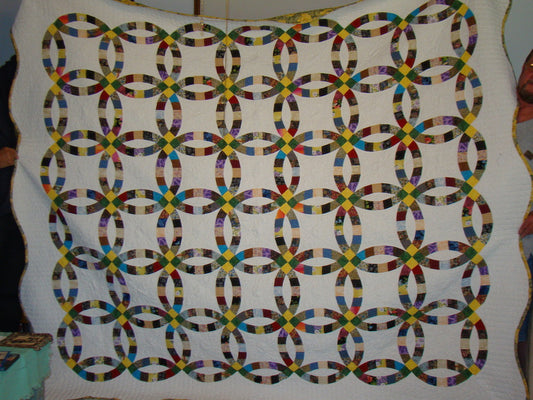 Wedding Quilt for Paola and Luis