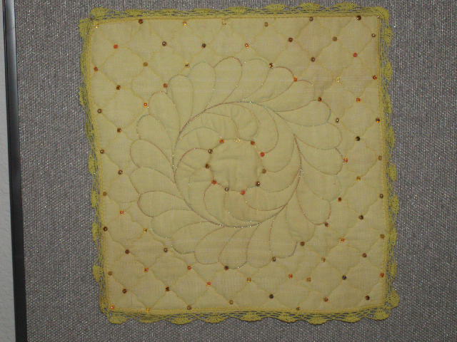 Aunt Hazel's Feathered Hankie