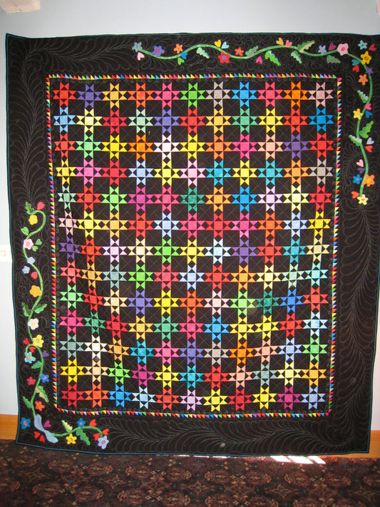 Riot of Color - Raffle Quilt