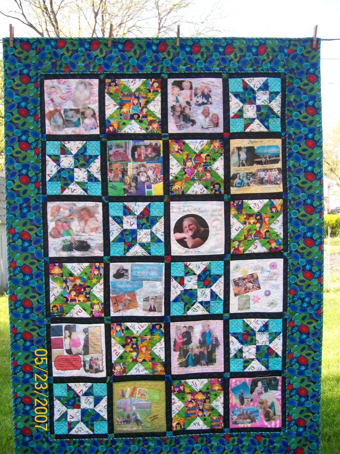Kelsea's Graduation Quilt