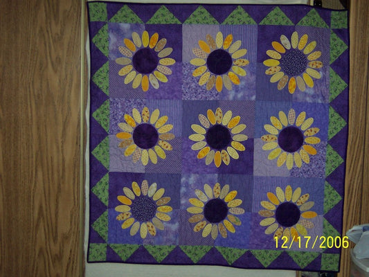 Lavender Sunflowers