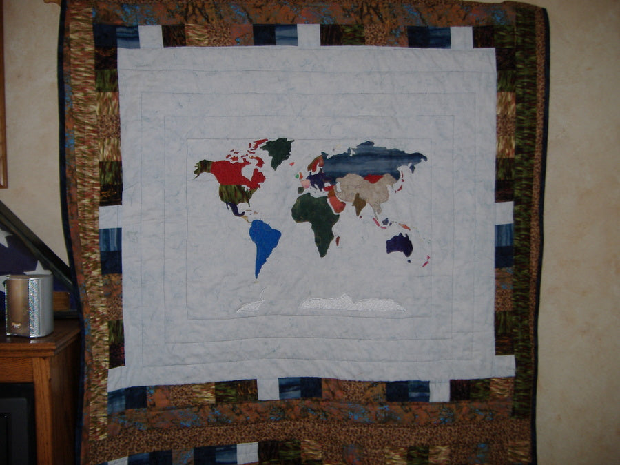 Back of the Amy's Trip Around The world