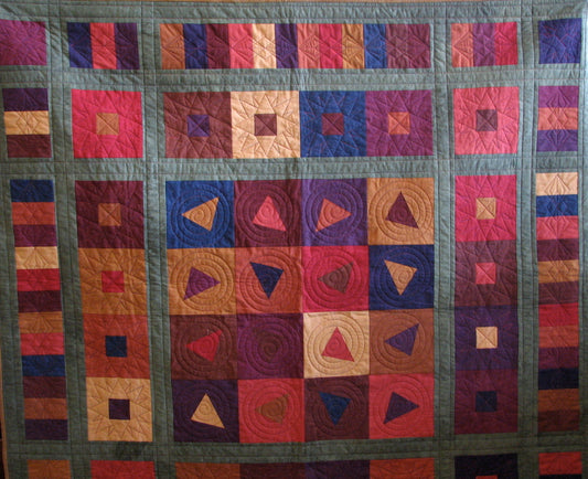 Dad's Cherrywood Quilt