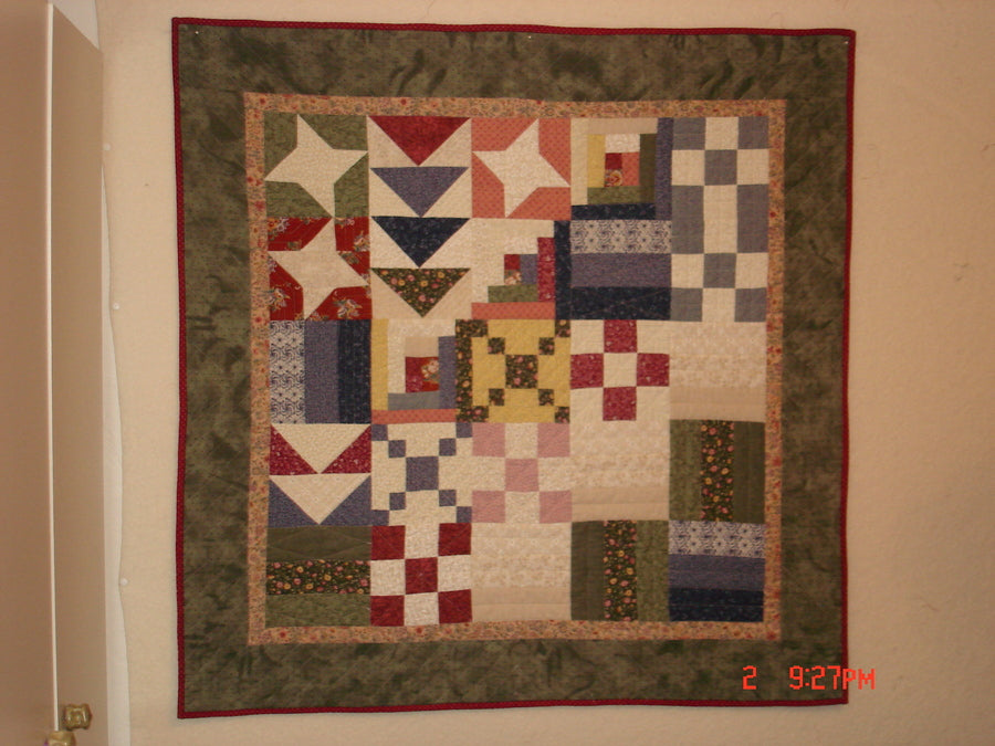 Sampler from Alex Anderson's "Start Quilting"