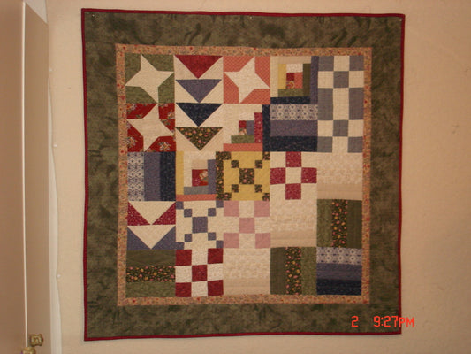 Sampler from Alex Anderson's "Start Quilting"