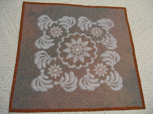 Floral Shadow Trapunto