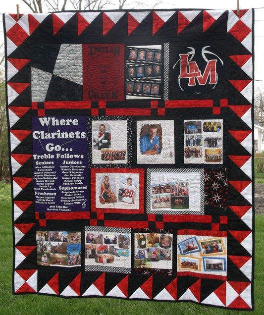 Spencer's Graduation Quilt