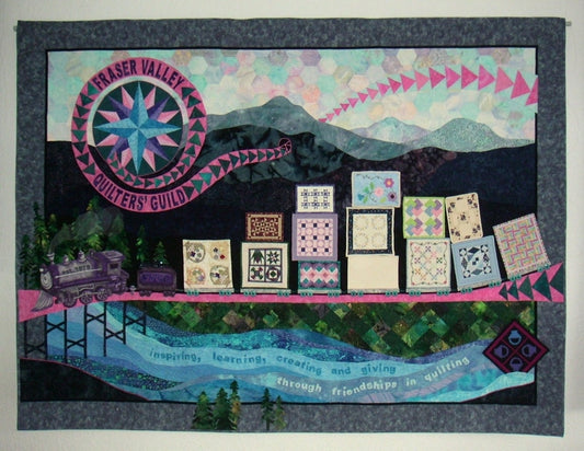 Fraser Valley Quilters' Guild Banner