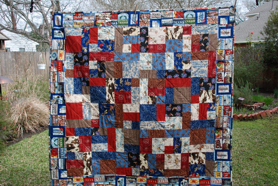 My brother's 50th birthday quilt