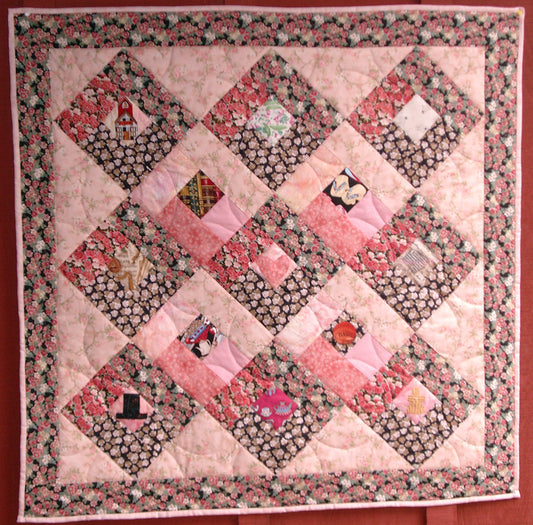 Corinne's story quilt