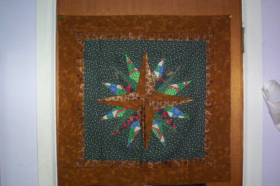 Xmas mariner"s compass