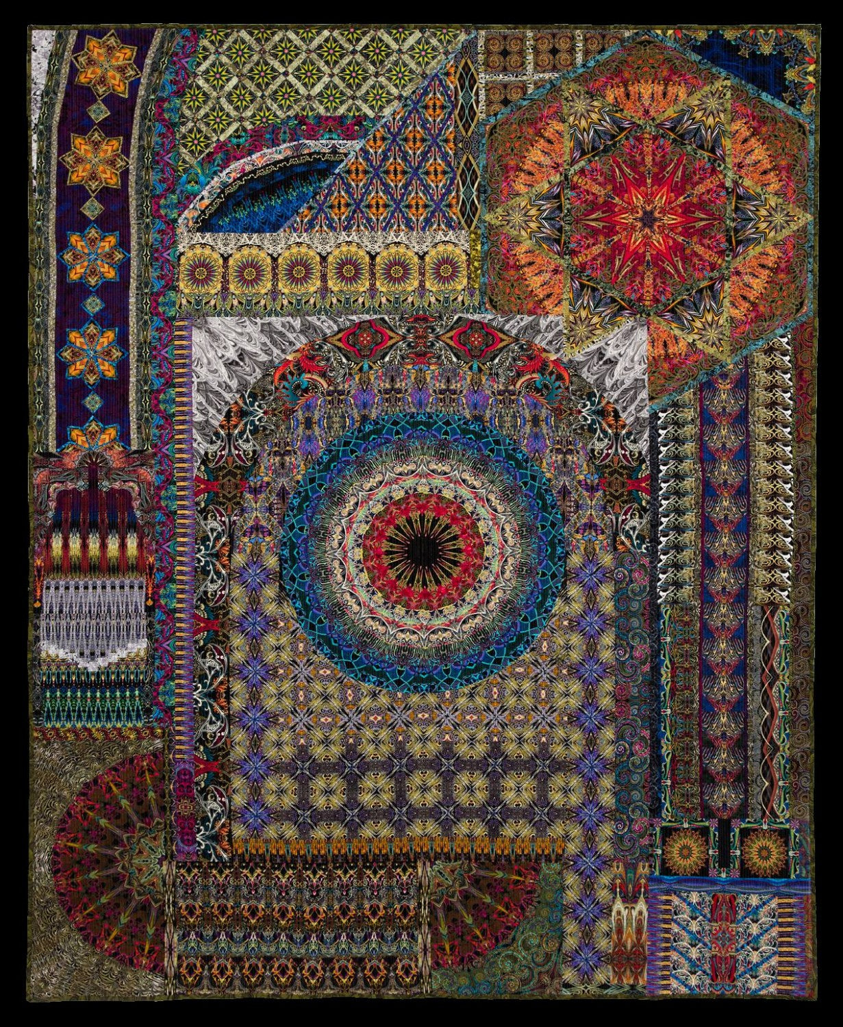 Kaleidoscopic XLI: The Prague Spanish Synagogue Ceiling