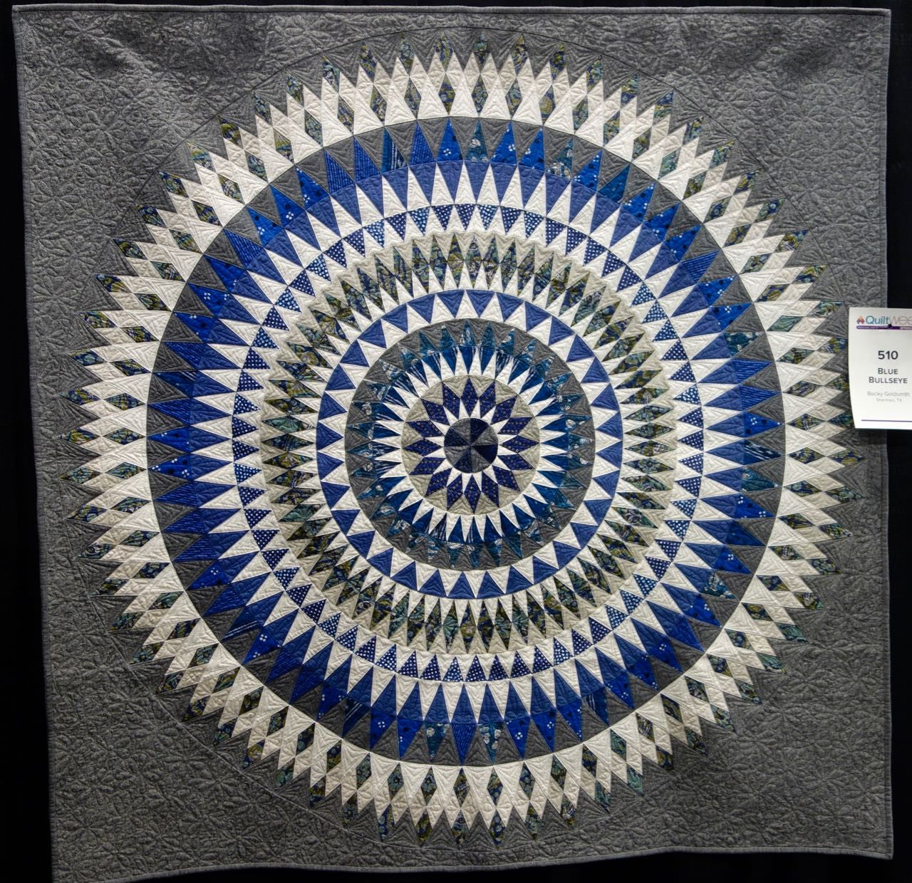 Blue Bullseye