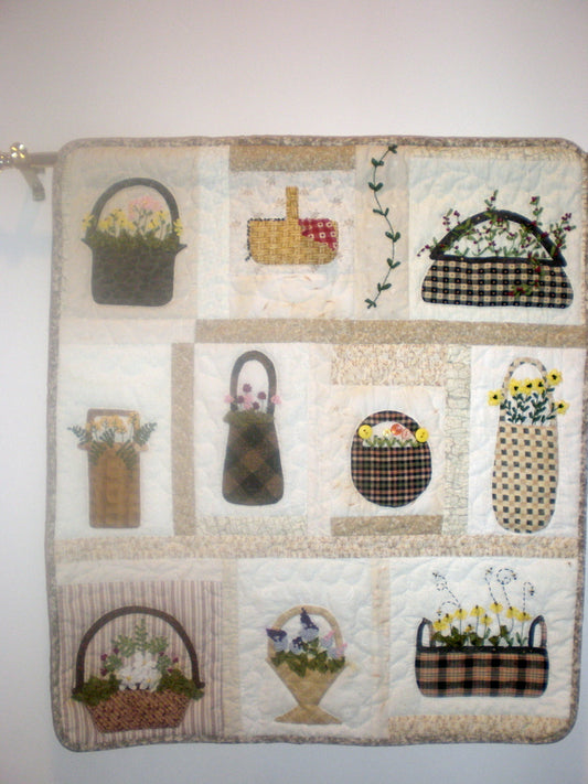 Ribbon Flower Baskets