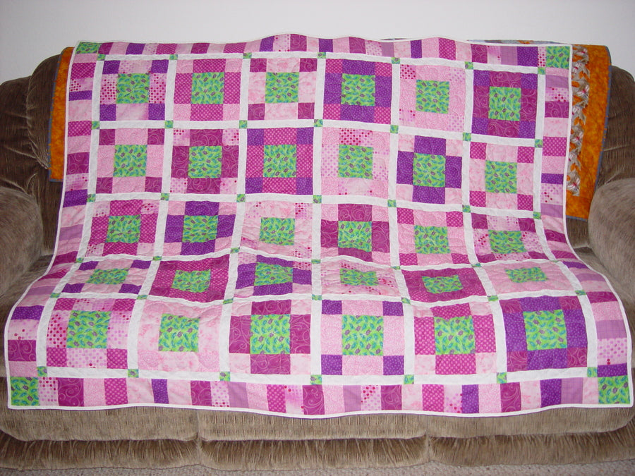 Courtney's Snuggling and Reading Quilt