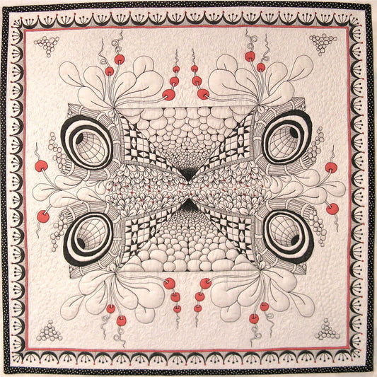 Mirrored Zentangle