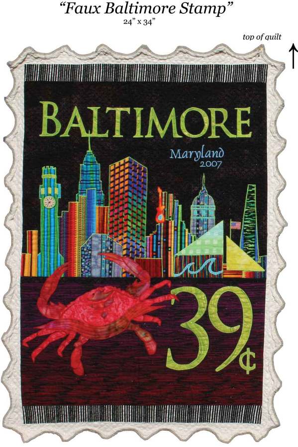 Baltimore faux Stamp