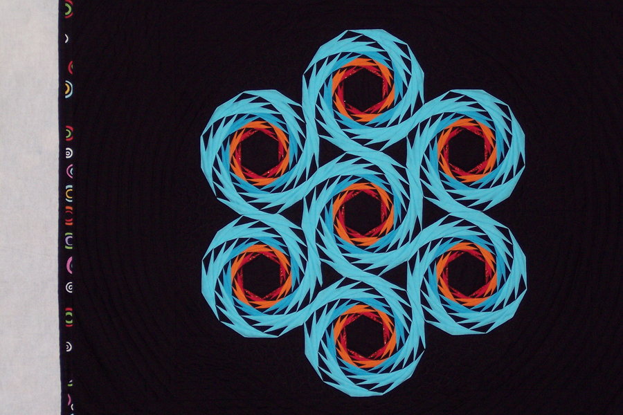 Seven Vertical Wheels Circumgyrating