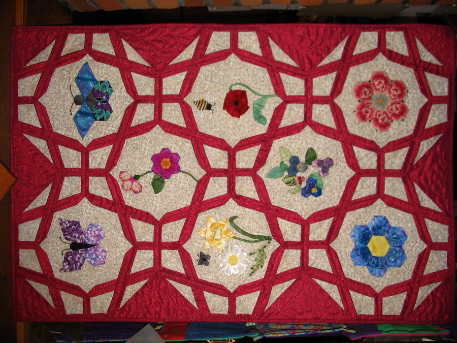 Pati's Formal Flower Garden (TWIT Quilt)