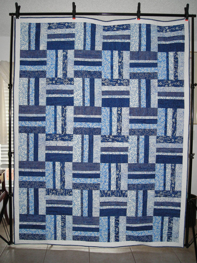 Batiks in Blue