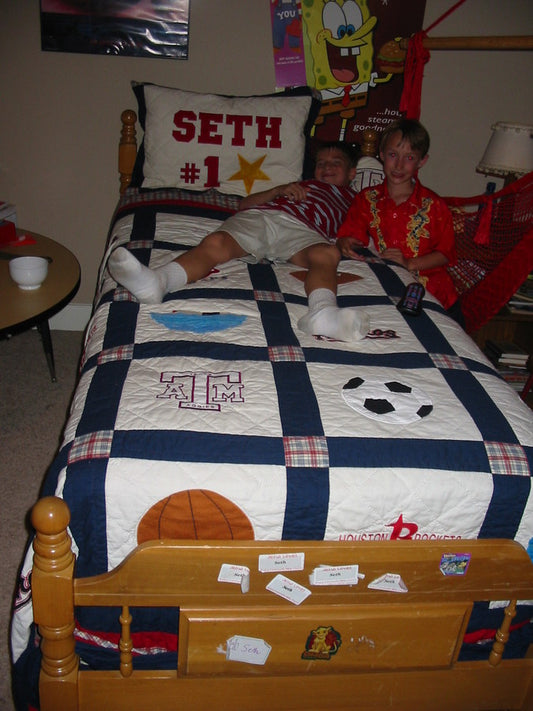 Sports quilt