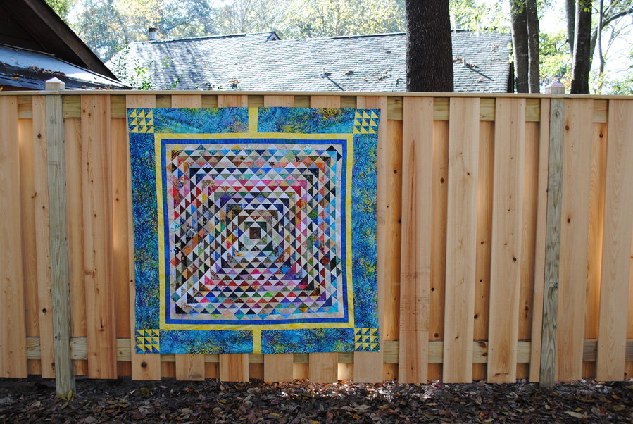 Friendship Triangle Quilt from SOTT's Exchange