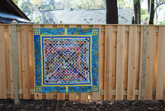 Friendship Triangle Quilt from SOTT's Exchange