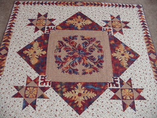 Almost Hawaiian Wedding Quilt